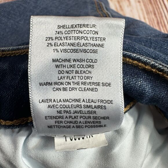 Vigoss THOMPSON TOMBOY Size 20W High Rise Ankle Straight Jeans Denim Pants 38x28 - Picture 11 of 12